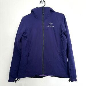 Arcteryx Atom SV Hoodie Jacket Womens Medium Blackberry Lightweight Packable
